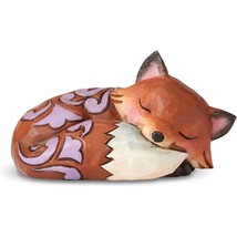 Enesco Jim Shore Heartwood Creek Fox Sleeping Miniature Figurine, NEW NIB - $34.99