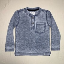 Gray Soft Shirt Boy’s 4 Long Sleeve Tee Top Winter Cozy School Play Preppy - £15.58 GBP