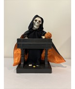 Vintage 1995 Gemmy Industries Grim Reaper at His Organ Original Box Work... - $29.95