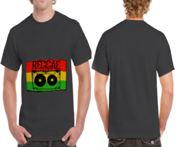Rasta Reggae Black Cotton t-shirt Tees - $14.53+