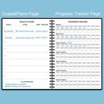 Workout Log for Women &amp; Men - A5 Fitness Planner/Journal to Track Weight Loss, W - £15.92 GBP