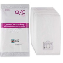 6 Style Q/C 53292 Hepa Filtration Bags. Compatible With Kenmore Elite, I... - $34.19