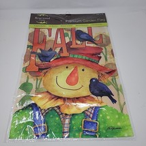 Fall/Autumn Scarecrow Briarwood Lane 12.5&quot; x 18&quot; Garden Flag FREE SHIPPIN - £9.08 GBP