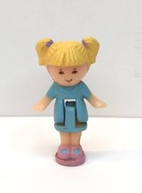 Polly Pocket Pretty Hair Tiny Tina Doll 1990 Doll Only Bluebird Toys - £11.84 GBP