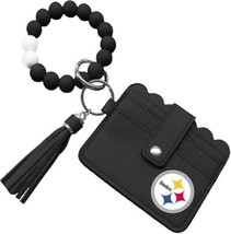 Pittsburgh Steelers NFL 300918 Bracelet ID Wallet 3.3 x 4&quot; - $239.89 MXN