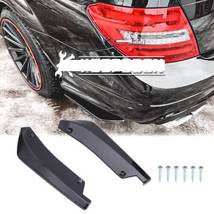 Mercedes-Benz W204 C-Class Gloss Rear Bumper Diffuser Splitter Canard Lips - £23.97 GBP