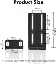 Adjustable Rack Mount Ear for 17.3 inch Switches Compatible for HP HPE ProCurve  - £28.00 GBP