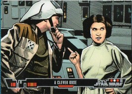 Princess Leia Star Wars Illustrated 2013 Topps # 16 - £1.39 GBP