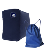 XL Inflatable Foot Leg Rest Travel Pillow, Kids Plane Bed, Car Pet Camp ... - $27.48 CAD