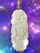 Haunted Necklace Goddess Of Luck 7 Fortune Wizards &amp; Warlocks Collection - £354.16 GBP