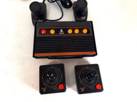 Vintage Atari Flashback Gold Game Box and Controllers, Untested - £10.38 GBP