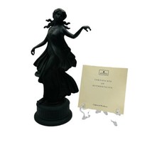 Wedgwood Signature Collection Black Basalt Dancing Hours Figurine COA Rare CW424 - $1,484.00