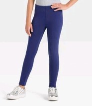 Girls&#39; Cozy Legging Small (6/6X) Navy, Cat &amp; Jack  - $8.99