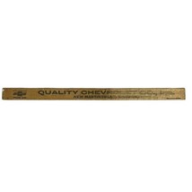 Martinsville West Va Quality Chevrolet Company Advertising Ruler Vtg 1940&#39;s - £14.65 GBP