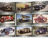 9 Buick Presents The Great Racers Inaugural Collectors Edition Cards  - £17.46 GBP