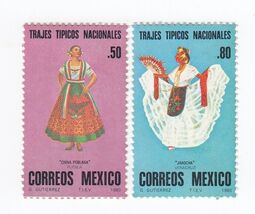 Mexico, Set of 2 Stamps, MNH, AH 517 - $4.20