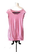 Athleta Dress Women&#39;s Athletic Knit Ruched Sides Pink Casual Dress M - €13,99 EUR