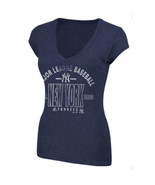 Majestic Women&#39;s New York Yankees Follow Your Team T-shirt Blue Large - £15.96 GBP