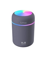 LtYioe Colorful Cool Mini Humidifier USB 300ml | Navy-Black - £43.00 GBP