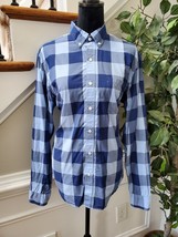 J. Crew Women&#39;s Blue Cotton Long Sleeve Collared Button Down Casual Shirt Size M - £18.98 GBP