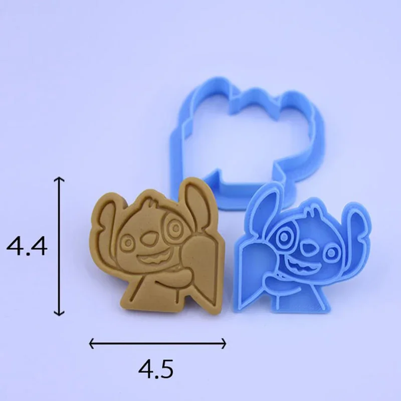 Disney Stitch Cookie Cutter Dumbo Anime Figures Biscuit -Random Color st... - $3.82