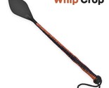 23 Inches Riding Crop Cowhide Tan Leather Horse Whip Crop for Equestrian... - $23.36