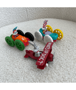 3 Vintage 80s 90s Looney Tunes Tiny Tunes Small Vehicles Car Airplane - $15.84