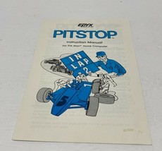 Epyx Pitstop Game Instruction Manual for Atari - £7.72 GBP