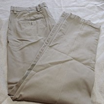 Levis Dockers Pants Flat Front Straight Fit Comfort Khaki Stretch Slacks... - $11.11