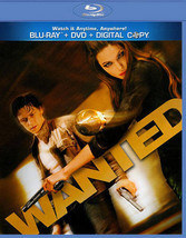 Wanted [Blu-ray/DVD Combo + Digital Copy Blu-ray - £4.73 GBP