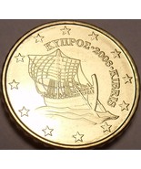 Gemstone UNC 2008 Cyprus 10 Euro Cent ~ Pirate Ship ~ Free Ship-
show or... - $4.57