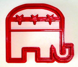 Republican Election Politics Political Vote Elephant Cookie Cutter USA PR2137 - £2.39 GBP