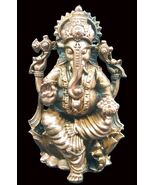 Lord Ganesha Idol in Pure Solid Copper - $94.05
