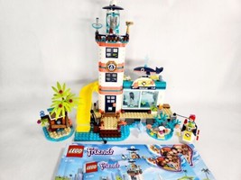 Complete LEGO Friends #41380 Lighthouse Rescue Center 1 Broken Piece wit... - £27.53 GBP