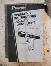 Operating Instructions Inductive Timing Light by Pentron Products 1988 S... - $15.13