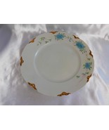 Thomas Set of Four White Dinner Plates with Blue Flowers # 23588 - $21.95