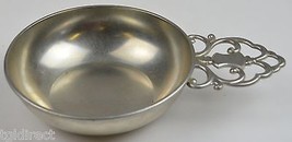 Vintage Royal Holland Pewter Nappy KMD Tiel 6.125&quot; Round Nut Dish Bowl Decor - £15.37 GBP