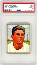 1950 Bowman Ted Kluszewski #62 PSA 9 P1262 - $2,252.25