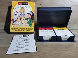 Word Trek Lewis Carroll Inspired Challenging Card Word Game Party Travel... - $24.58