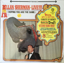 Allan Sherman - Live! (LP) (VG) - $3.59