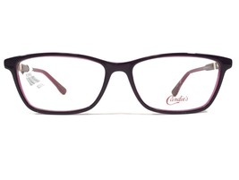 Candies CA0145 083 Eyeglasses Frames Purple Pink Rectangular Full Rim 54-15-140 - £25.57 GBP