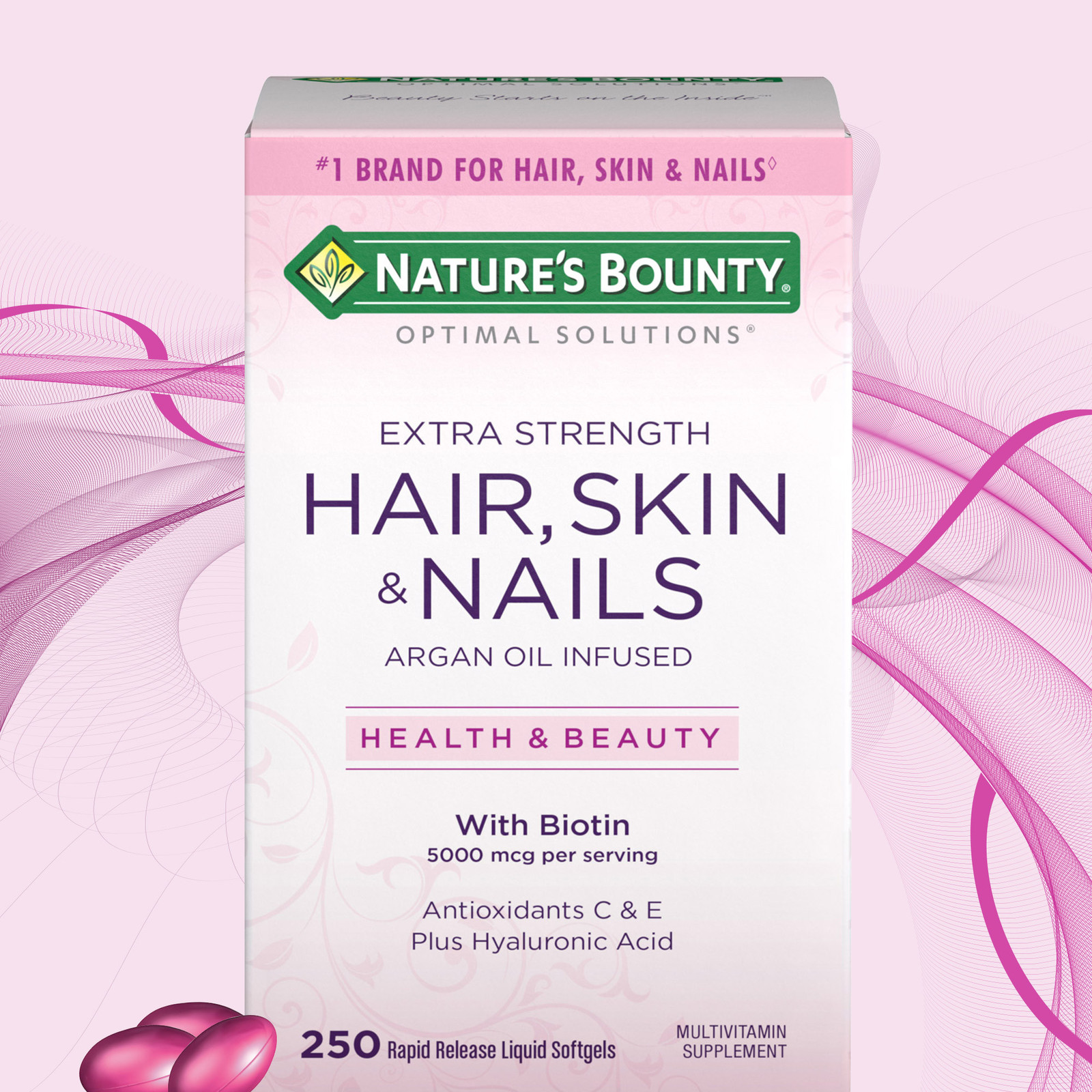 Nature's Bounty Hair Skin and Nails 250 Softgels - $35.99