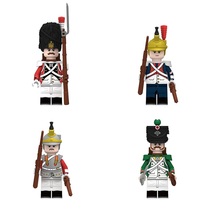 4pcs Napoleonic Wars Swiss Grenadier Italian Infantry Dutch Dragoons Minifigures - $12.99