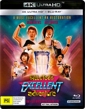 Bill &amp; Ted&#39;s Excellent Adventure 4K UHD Blu-ray / Blu-ray | Keanu Reeves | Re... - £21.60 GBP