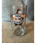 Vintage A&amp;W Family Restaurant Bear Hug Rooty Mascot 16oz Glass Food Adve... - €17,15 EUR