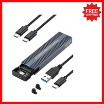 M.2 NVME and SATA SSD Adapter - Tool-Free, 10Gbps USB 3.2 for Efficient ... - $536.53 MXN