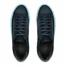 Giovacchini by Belvedere Sneakers Made In Italy Suede Rino Antique Navy Blue image 4