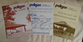 Vintage 1978 Poligon Park Shelters Buildings Sales Catalog + Inserts Recreation - £7.98 GBP