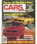 BACK ISSUE CARS HI-PERFORMANCE FEBRUARY 1976, PONTIAC TRANS AM, FIREBIRD... - $9.75