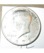 1972 Kennedy Half Dollar No Mint Mark - $2,735.93 MXN